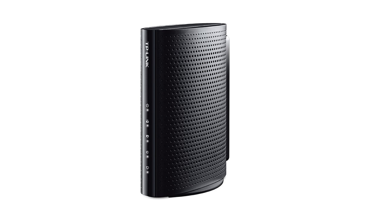 TP-Link TC-7610 DOCSIS 3.0 (8x4) Cable Modem. Max Download Speeds Up to 343Mbps. Certified for Comcast XFINITY Spectrum Cox and more. Separate Router is Needed for Wi-Fi